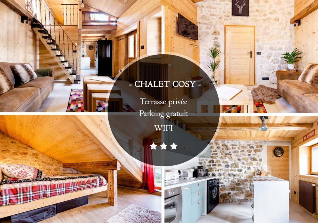Chalet Annecy 200M Lac, Plage & Montagnes エクステリア 写真