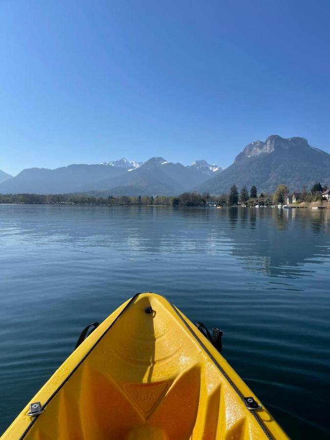 Chalet Annecy 200M Lac, Plage & Montagnes エクステリア 写真